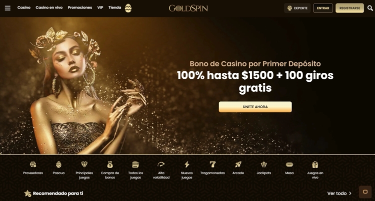 Casino online Goldspin